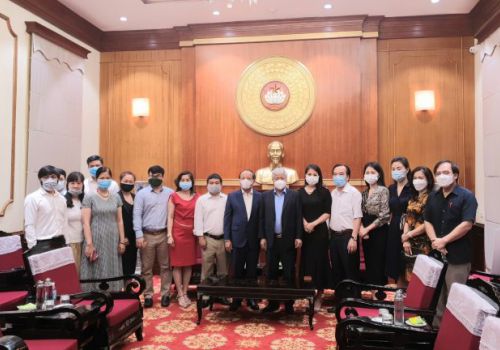 Mernus đồng hành cùng mặt trận tổ quốc Việt Nam và hội doanh nghiệp nhỏ và vừa trong công cuộc phòng, chống dịch covid-19